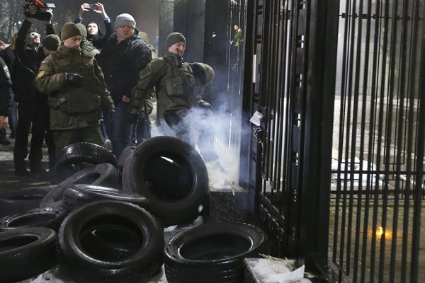 Rusya-Ukrayna gerilimi sokağa taştı