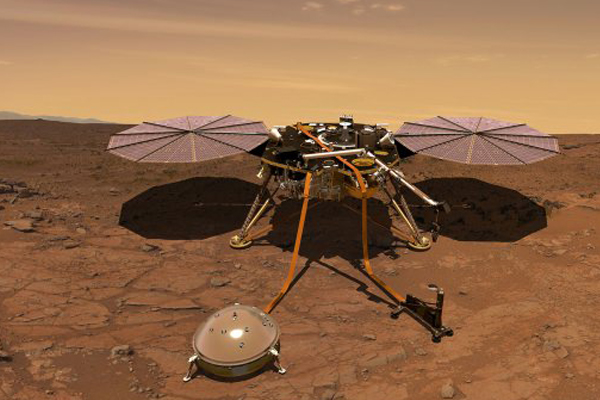 NASA'nın uzay aracı Mars'a iniş yaptı