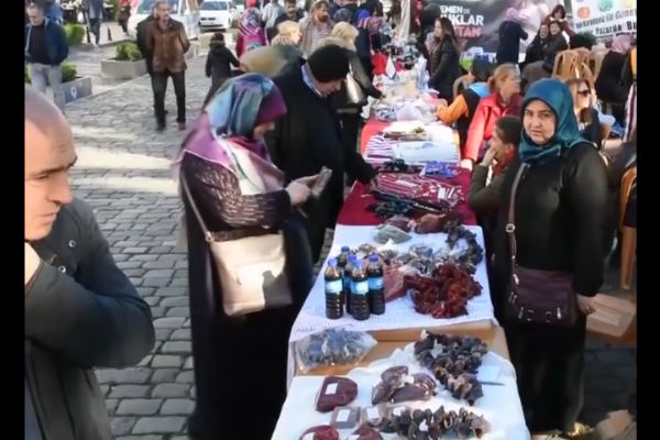 Güneydoğu  ve Doğu Karadeniz lezzetleri pazarda buluştu