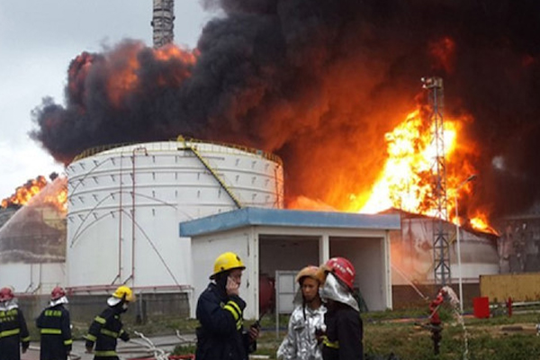 Çin'de patlama: 22 ölü