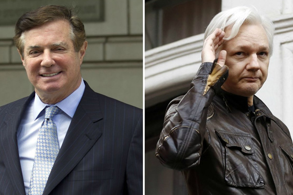 Manafort VE Assangeh hakkında İngiliz gazeteden büyük iddia