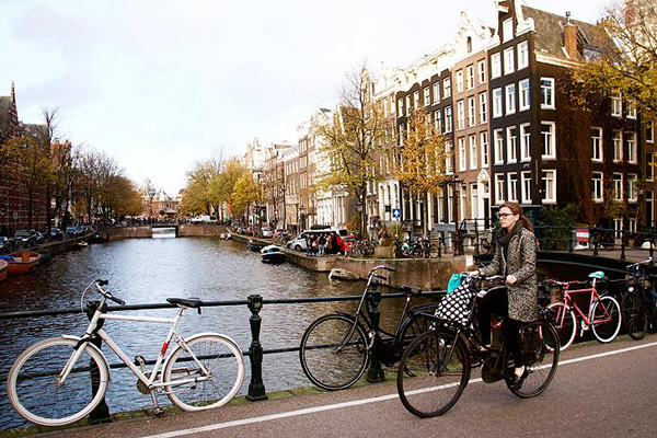 Hollanda'da bisiklet yaşam biçimi