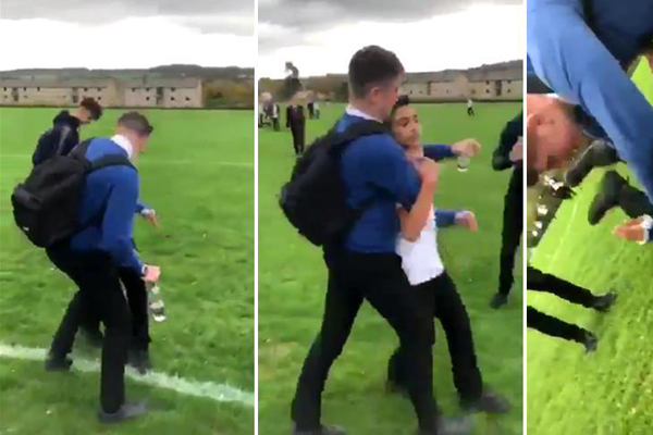 İngiltere'de mülteci çocuğa saldıran öğrenciye nefret suçu soruşturması