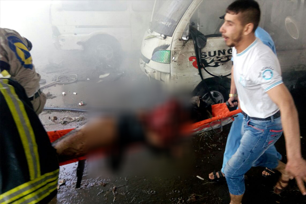 Bombardıman sonrası Halep - 830