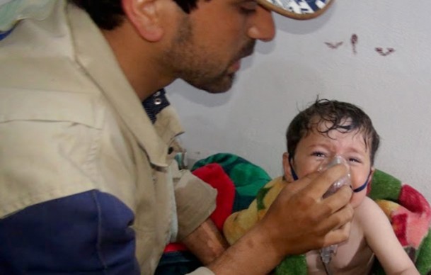 Esed güçleri çocukları klorin gazıyla vurdu - 1