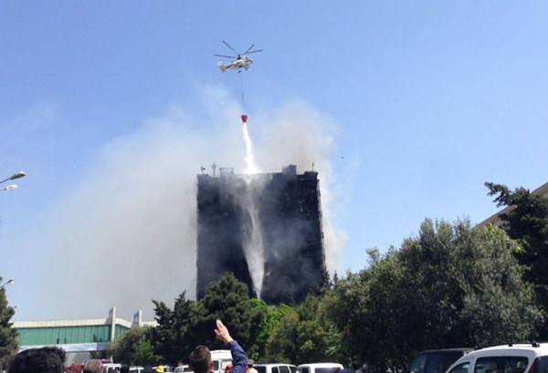 Bakü'de yangın faciası - 18