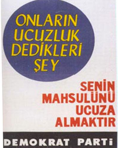 Partilerin Eski Seçim Afişleri - 704