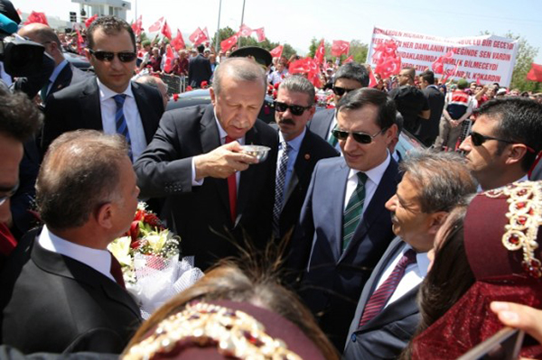 Cumhurbaşkanı Erdoğan Türkiye'nin ilk uydu merkezi açılışına katıldı - 5