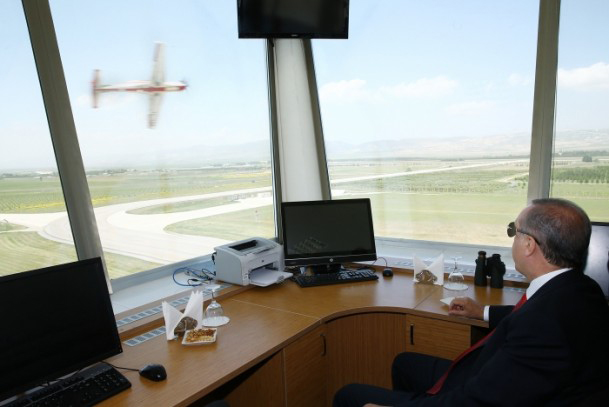 Cumhurbaşkanı Erdoğan Türkiye'nin ilk uydu merkezi açılışına katıldı - 12