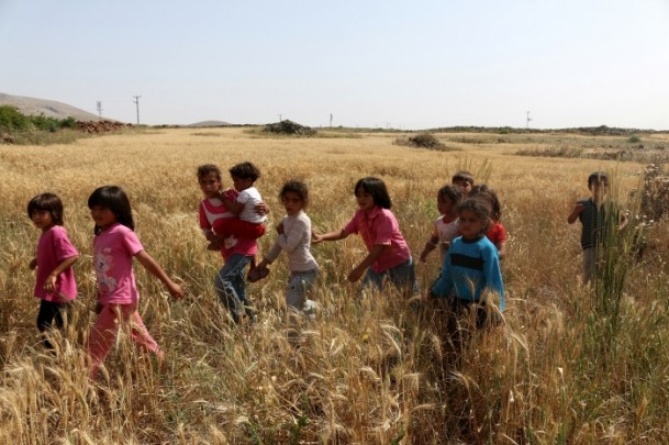 Suriyelilerin çadırlardaki zorlu yaşamı - 537