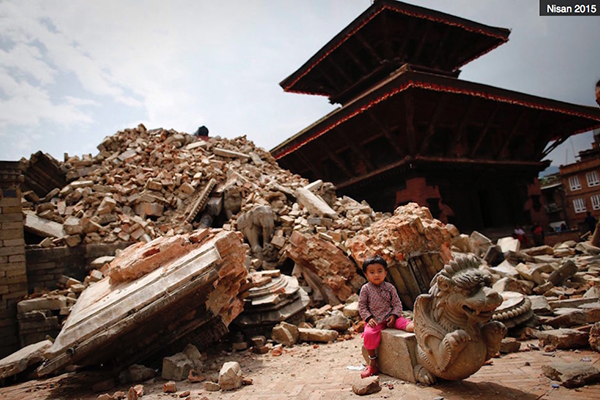 Deprem öncesi ve sonrası Nepal - 4