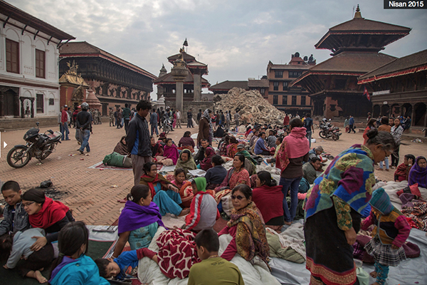 Deprem öncesi ve sonrası Nepal - 2