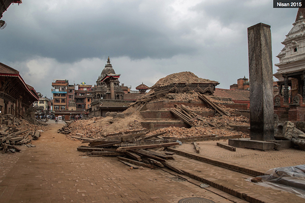 Deprem öncesi ve sonrası Nepal - 8