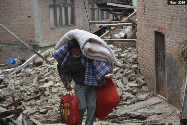 Deprem öncesi ve sonrası Nepal - 10