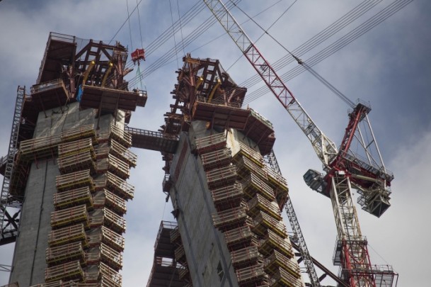 3. köprüde askı halatlar monte ediliyor - 1