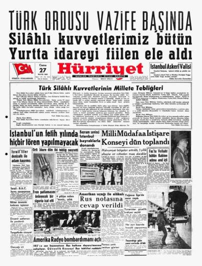 27 Mayıs Darbesi - 2