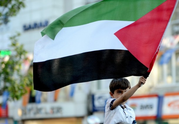 İstanbul'da 'Mavi Marmara' yürüyüşü - 733