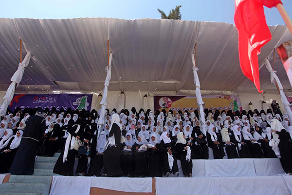 Gazze'de iki bin çift dünya evine girdi - 5