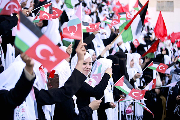 Gazze'de iki bin çift dünya evine girdi - 15