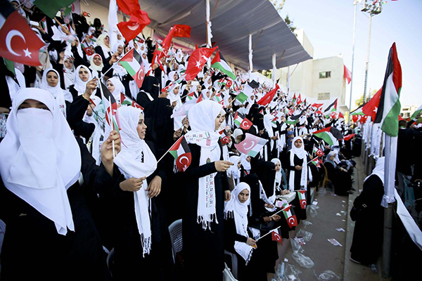 Gazze'de iki bin çift dünya evine girdi - 9