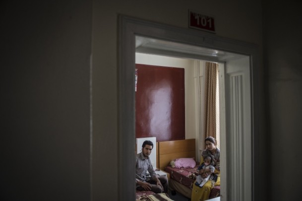 Savaştan kaçanların evi 'oteller' - 1