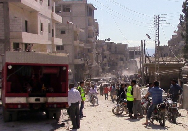 İdlib'de 'varil bombalı' saldırı - 6