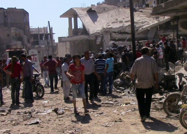 İdlib'de 'varil bombalı' saldırı - 3