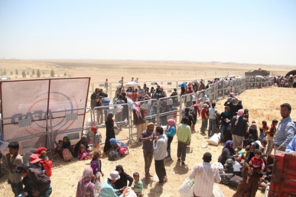 Rasulayn'dan kaçan Suriyelilerin Türkiye'ye alınmaları sürüyor - 14