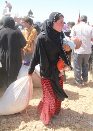 Rasulayn'dan kaçan Suriyelilerin Türkiye'ye alınmaları sürüyor - 12