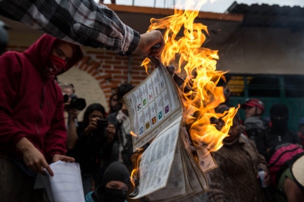Meksika'da seçim boykotu - 641