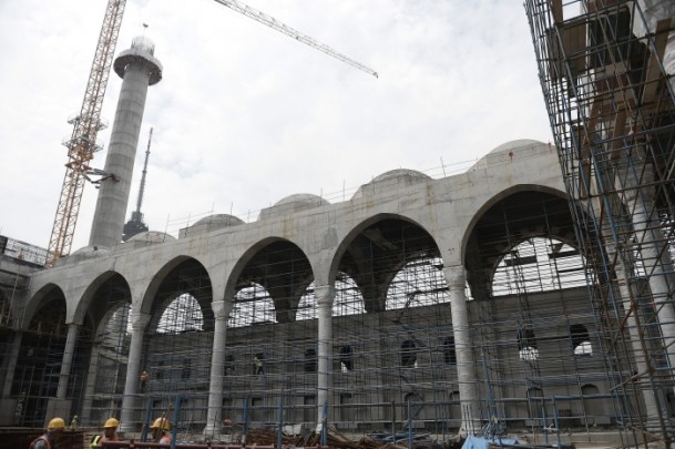 Çamlıca Camisi'nin yüzde 90'ı tamamlandı - 4