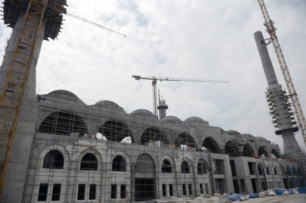 Çamlıca Camisi'nin yüzde 90'ı tamamlandı - 8