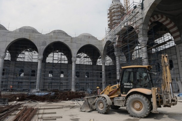 Çamlıca Camisi'nin yüzde 90'ı tamamlandı - 6