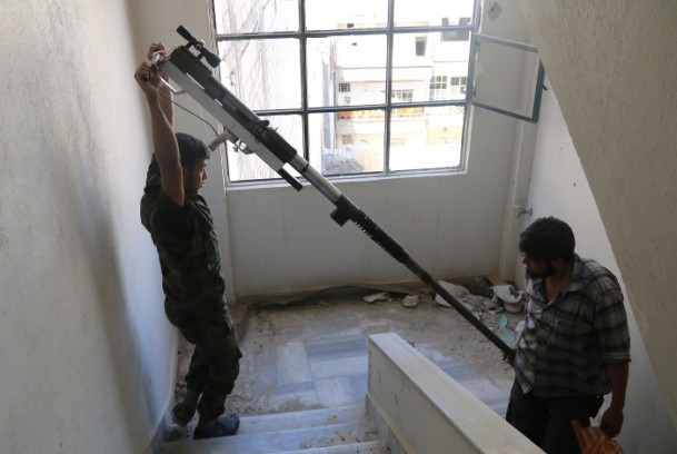 Suriyeli muhalifler keskin nişancı tüfeği üretti - 2