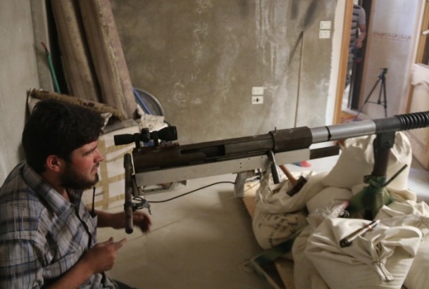 Suriyeli muhalifler keskin nişancı tüfeği üretti - 4