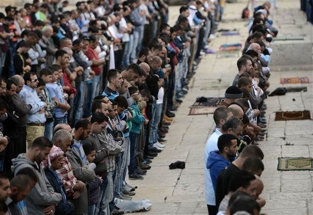 Mescid-i Aksa'da cuma namazı - 2