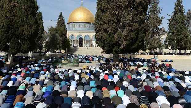 Mescid-i Aksa'da cuma namazı - 3
