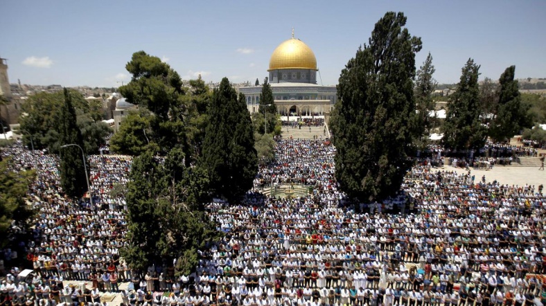 Mescid-i Aksa'da cuma namazı - 5