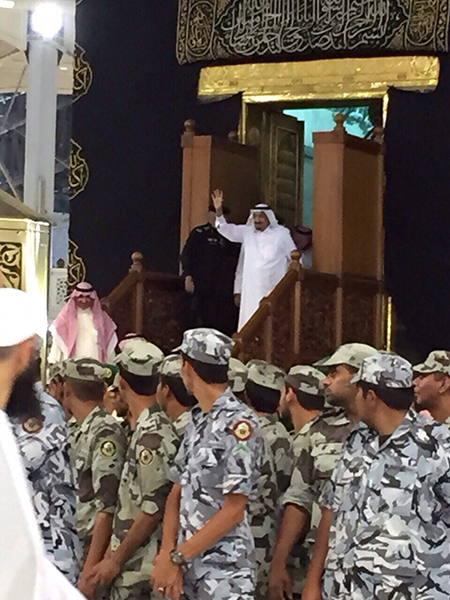 Suudi Kralı'nın Kabe ziyareti böyle olur - 4