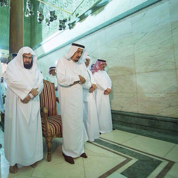 Suudi Kralı'nın Kabe ziyareti böyle olur - 3