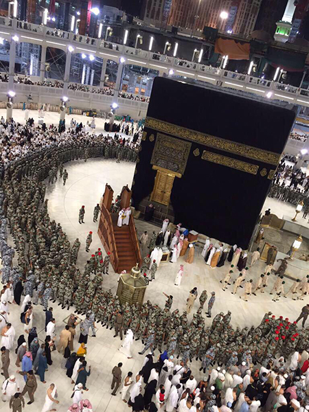 Suudi Kralı'nın Kabe ziyareti böyle olur - 6