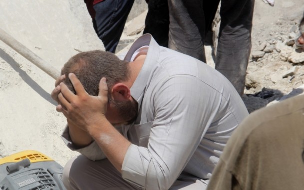 Halep ve Dareyya'ya varil bombalı saldırı - 32