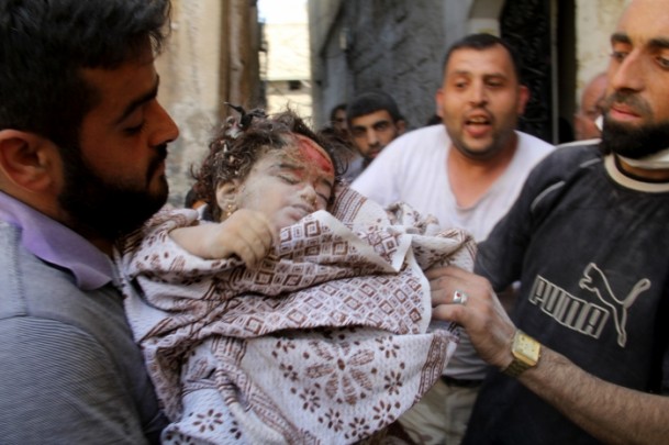 Halep ve Dareyya'ya varil bombalı saldırı - 10