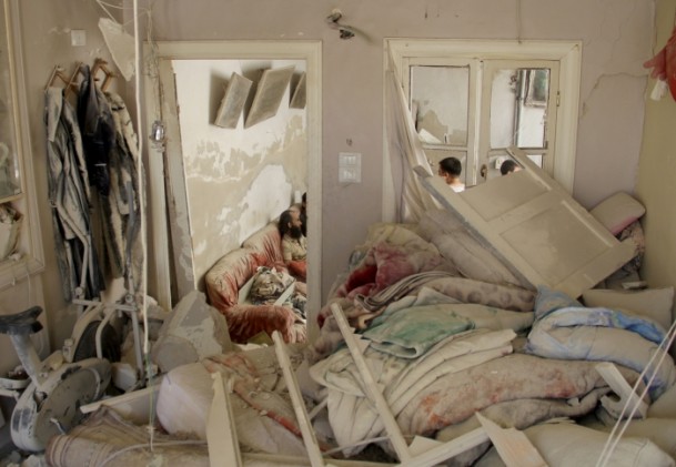 Halep ve Dareyya'ya varil bombalı saldırı - 21