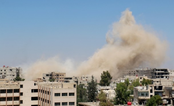 Halep ve Dareyya'ya varil bombalı saldırı - 29