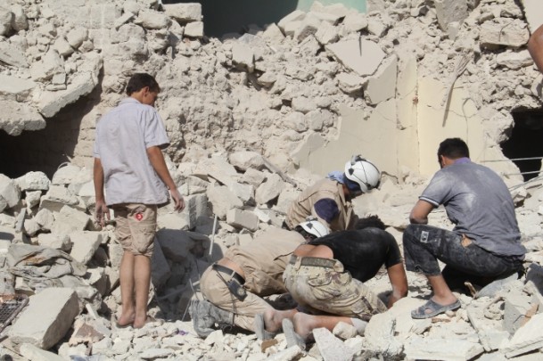 Halep ve Dareyya'ya varil bombalı saldırı - 14