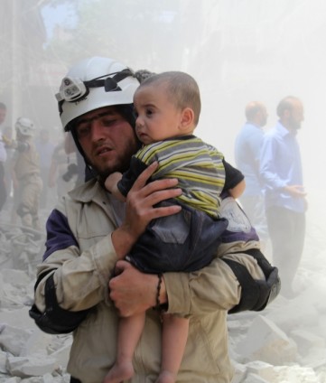 Halep ve Dareyya'ya varil bombalı saldırı - 26