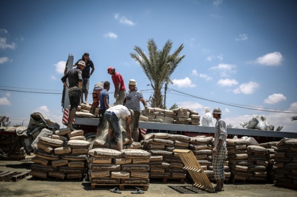 Gazze'ye inşaat malzemeleri - 1