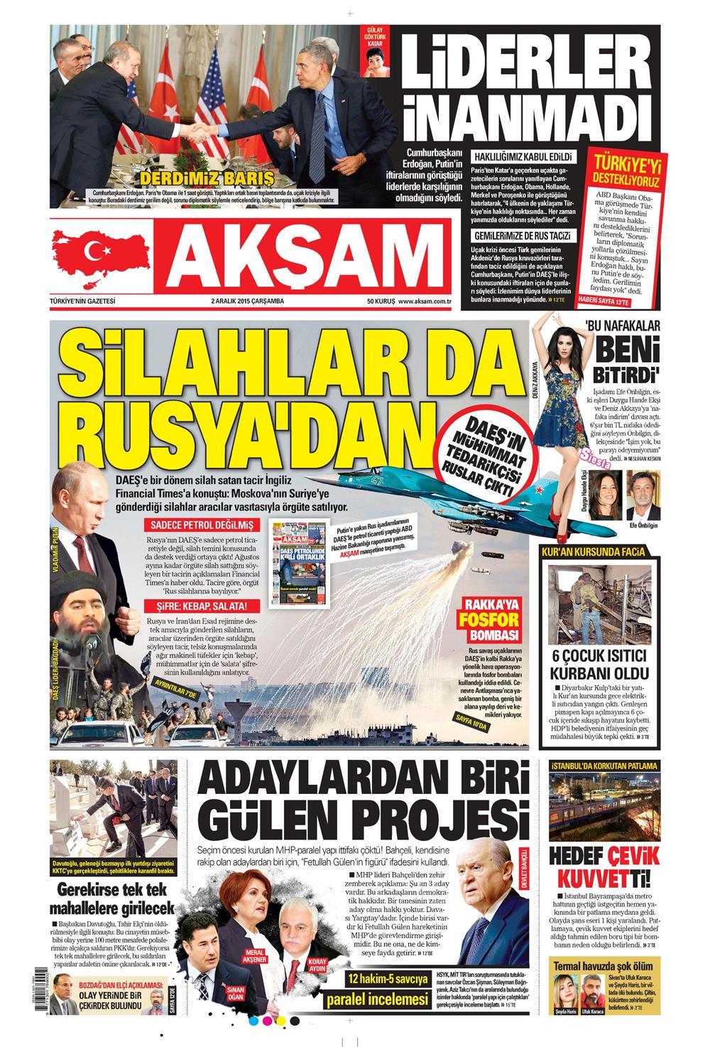 Gazeteler bugün ne yazdı? - 21