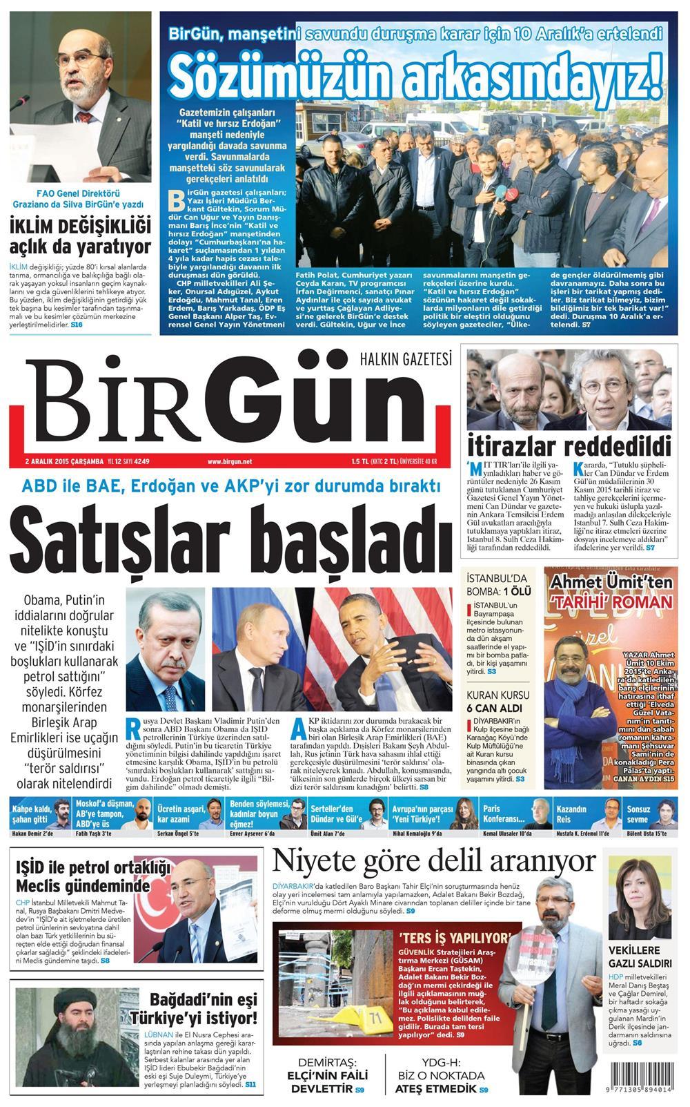 Gazeteler bugün ne yazdı? - 25